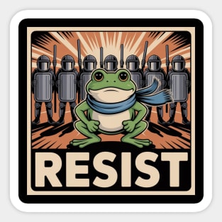 Portland-Frog Sticker